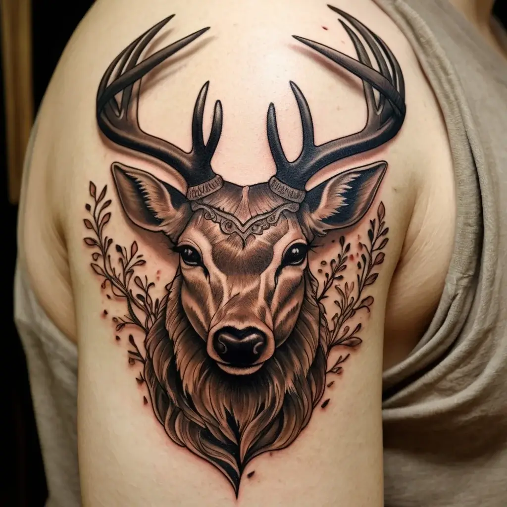 deer tattoo (115)