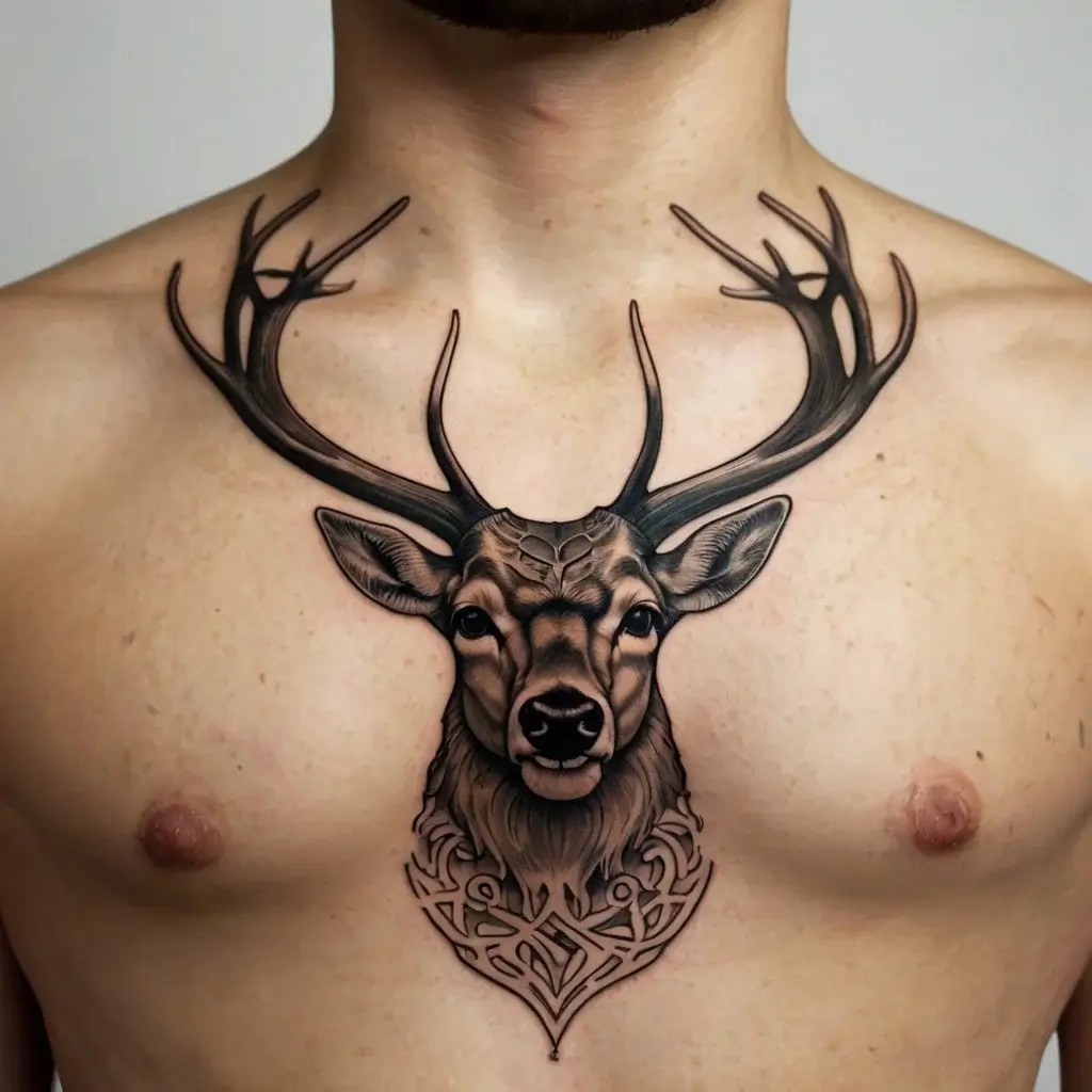 deer tattoo (119)