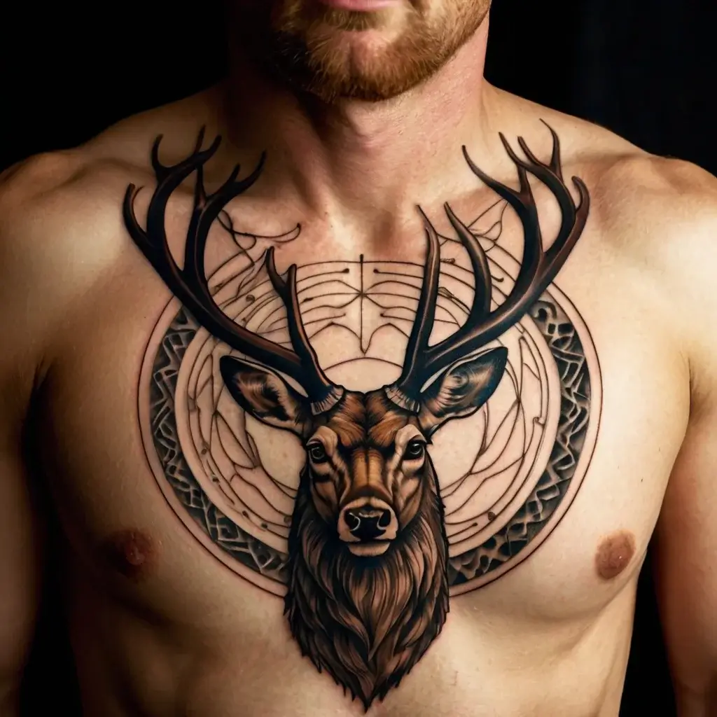 deer tattoo (123)