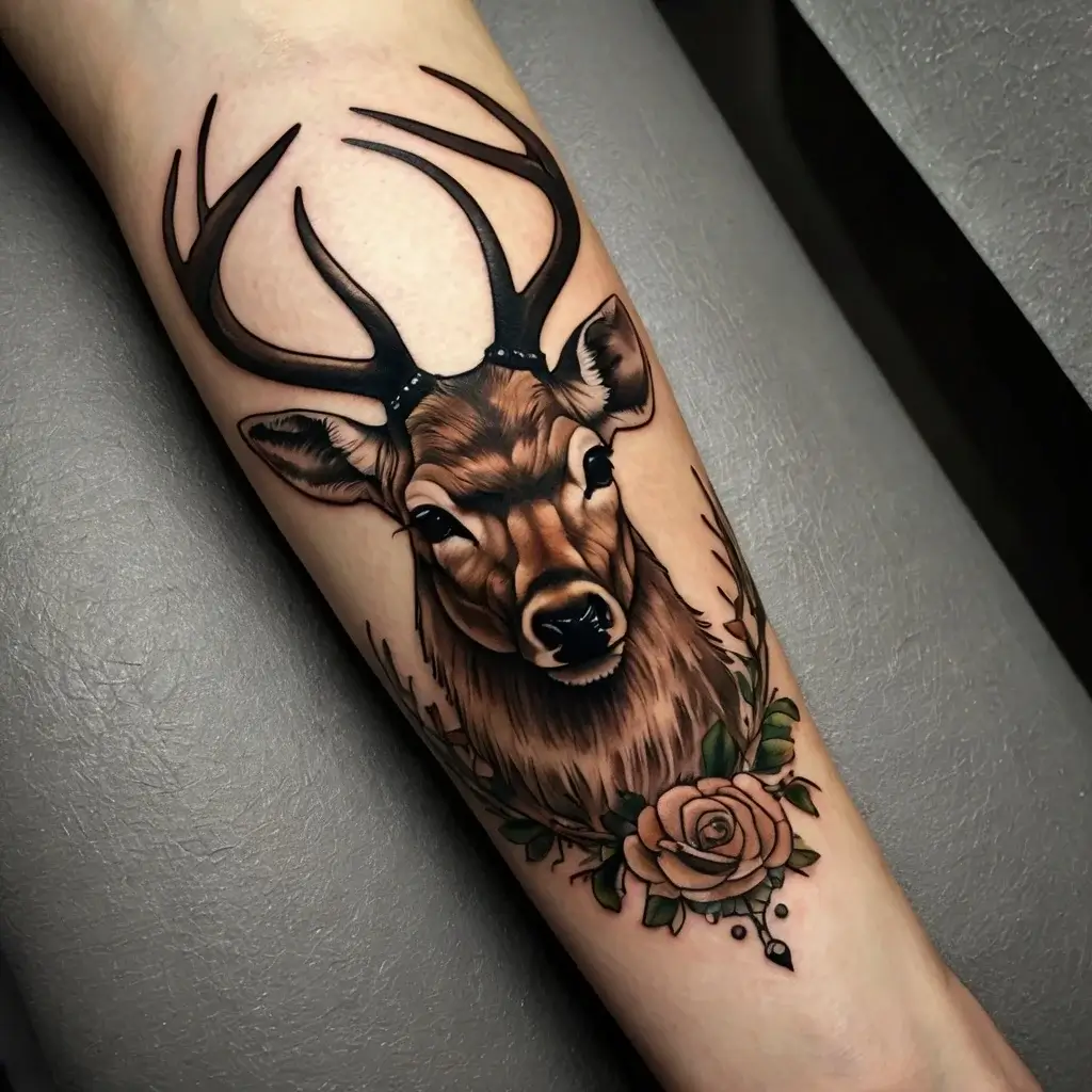 deer tattoo (128)