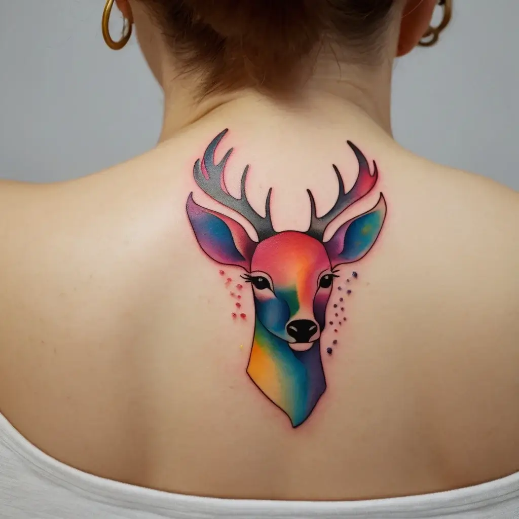 deer tattoo (14)