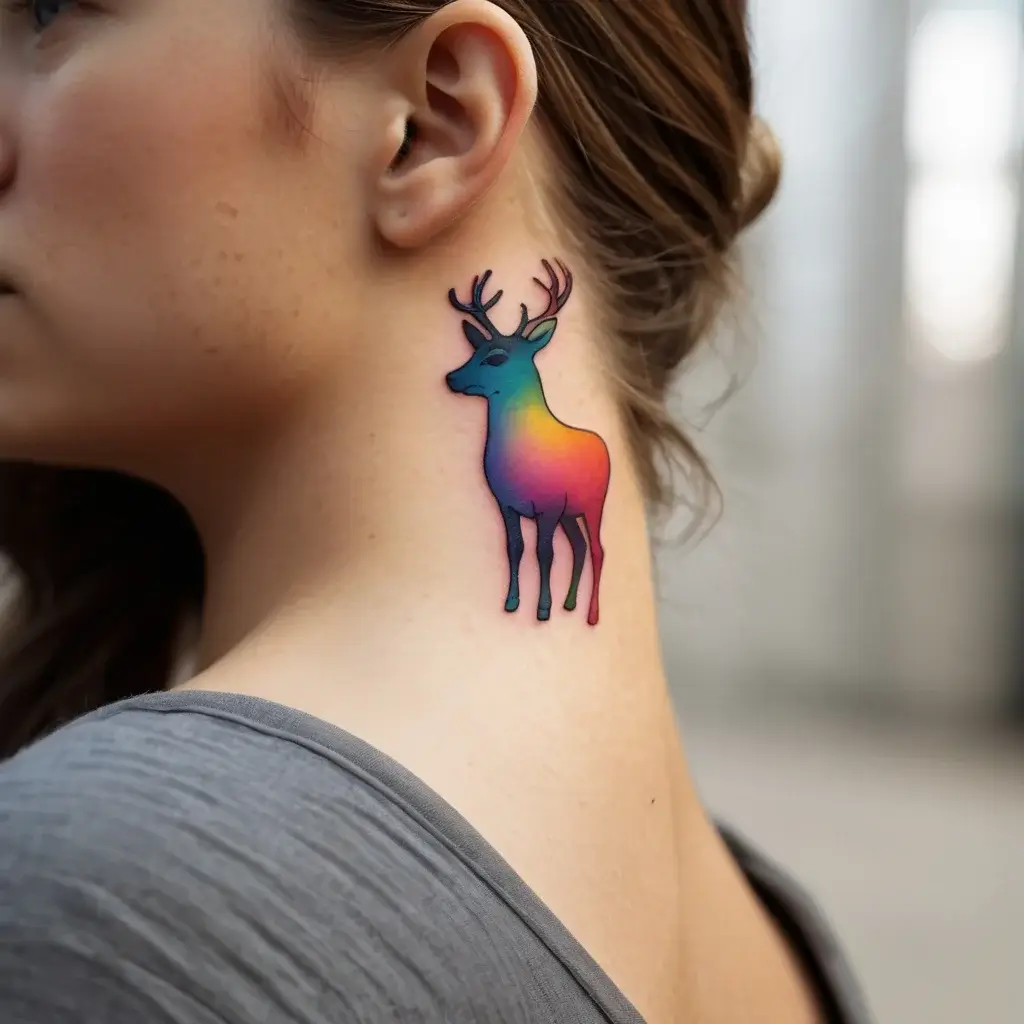 deer tattoo (15)