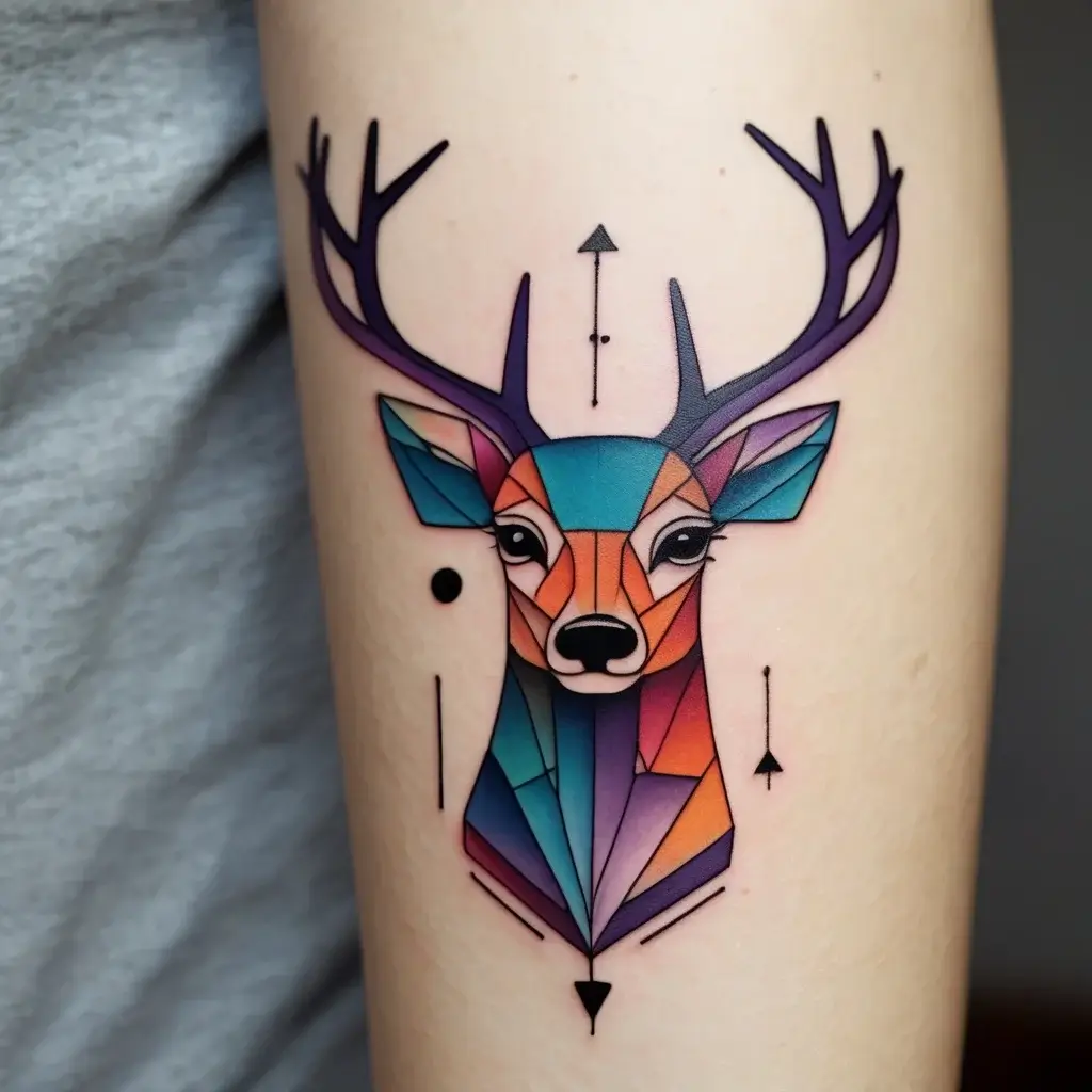 deer tattoo (23)