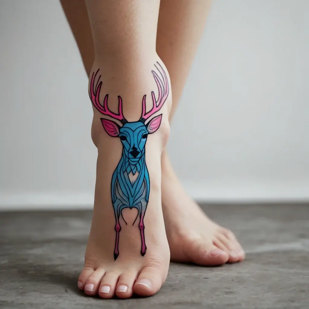 deer tattoo (24)