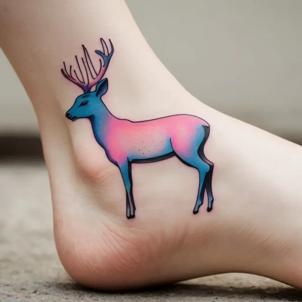 deer tattoo (25)