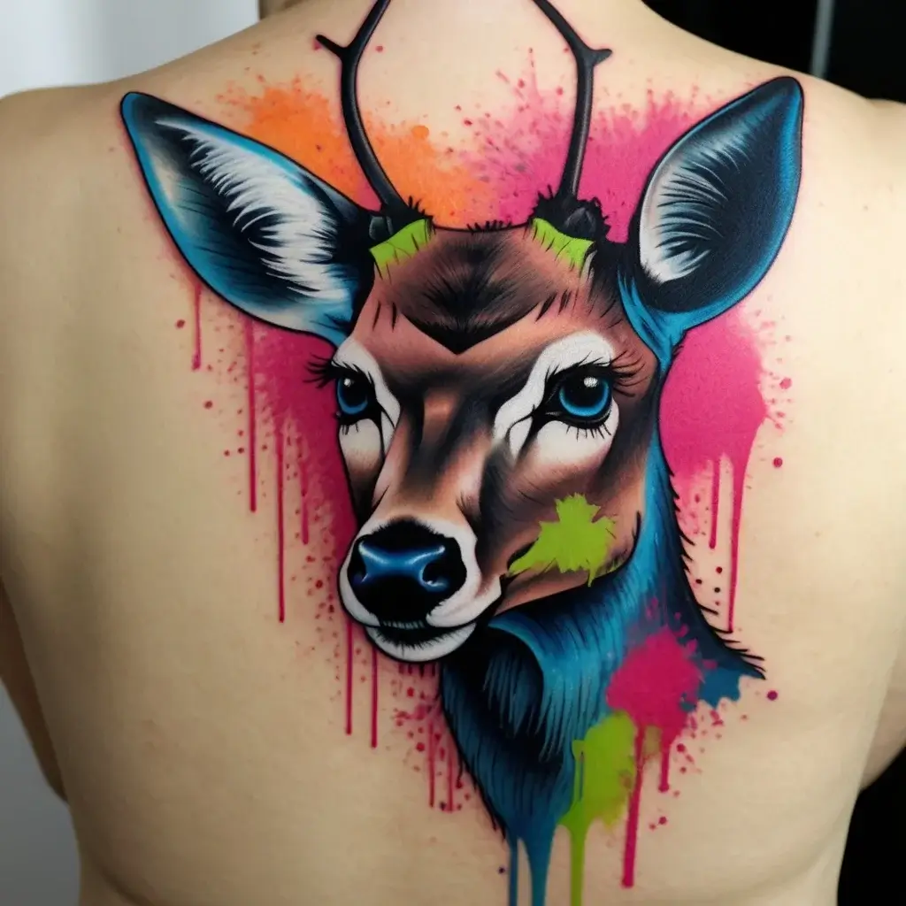 deer tattoo (31)