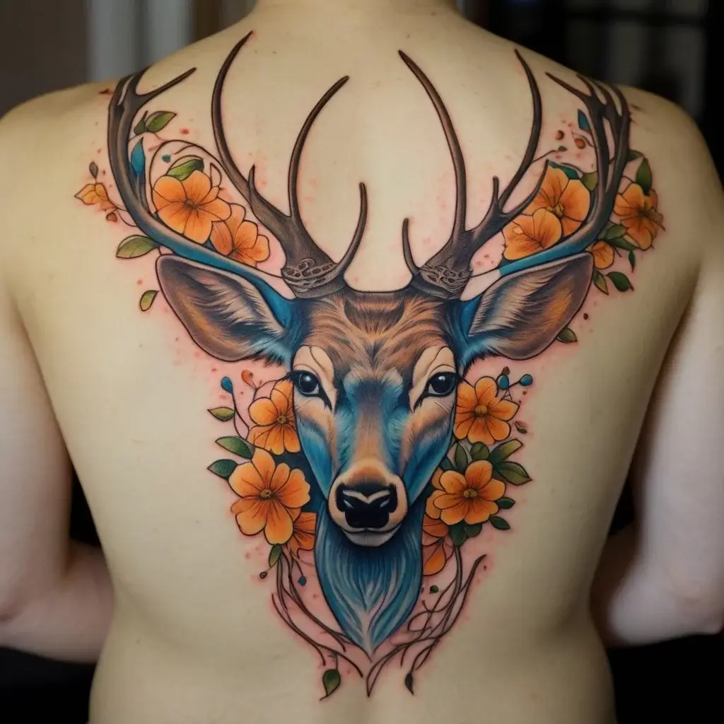 deer tattoo (35)