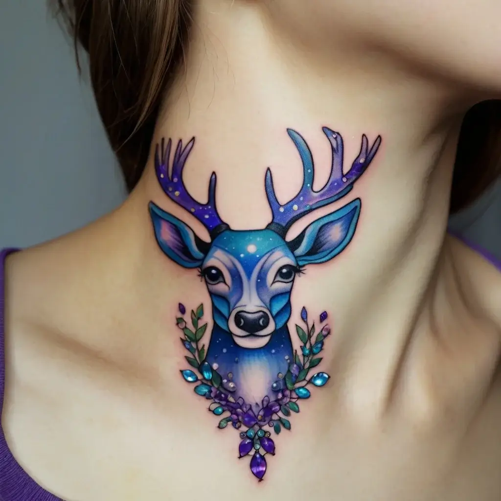 deer tattoo (39)