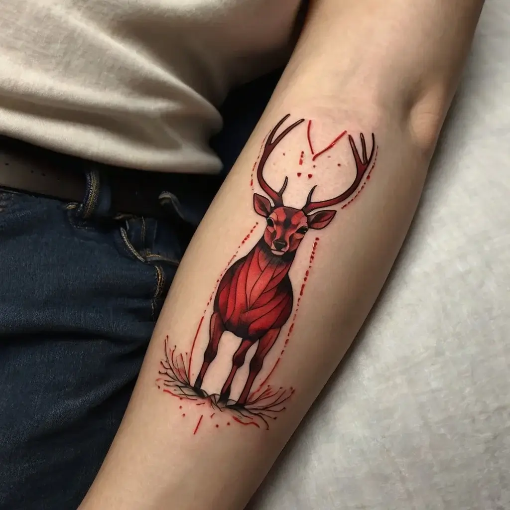 deer tattoo (5)