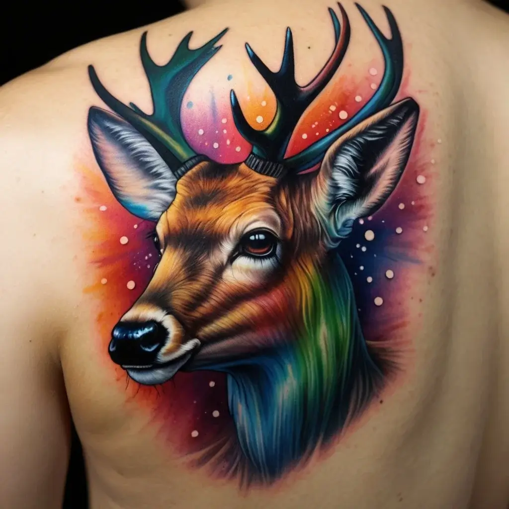 deer tattoo (51)