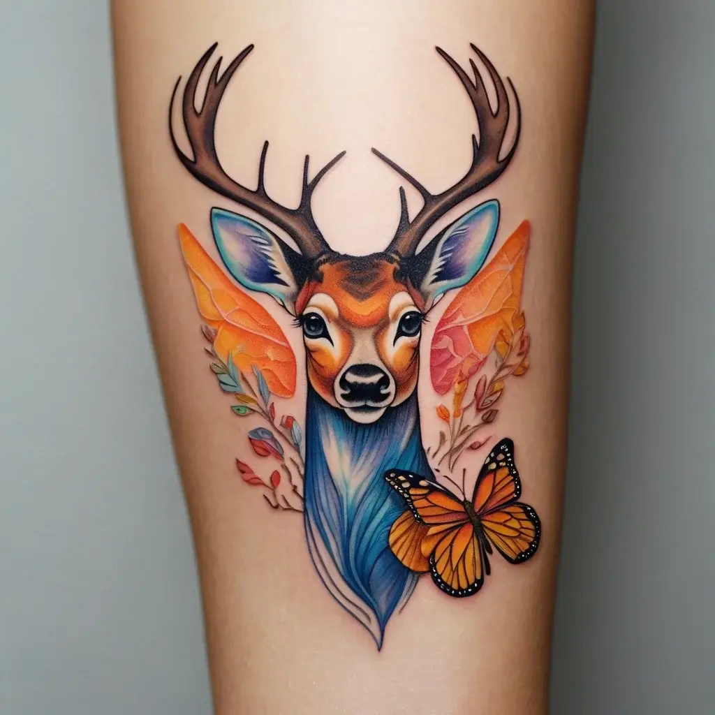 deer tattoo (65)