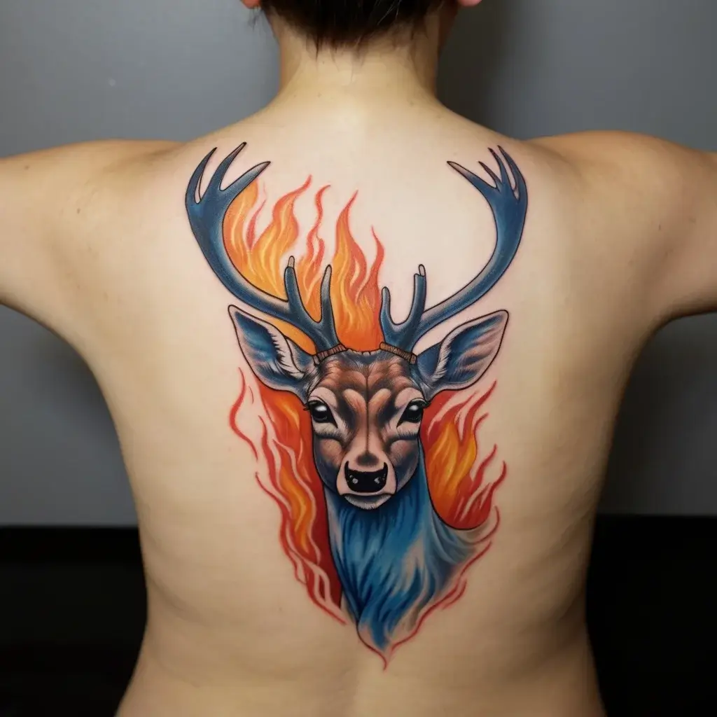 deer tattoo (67)