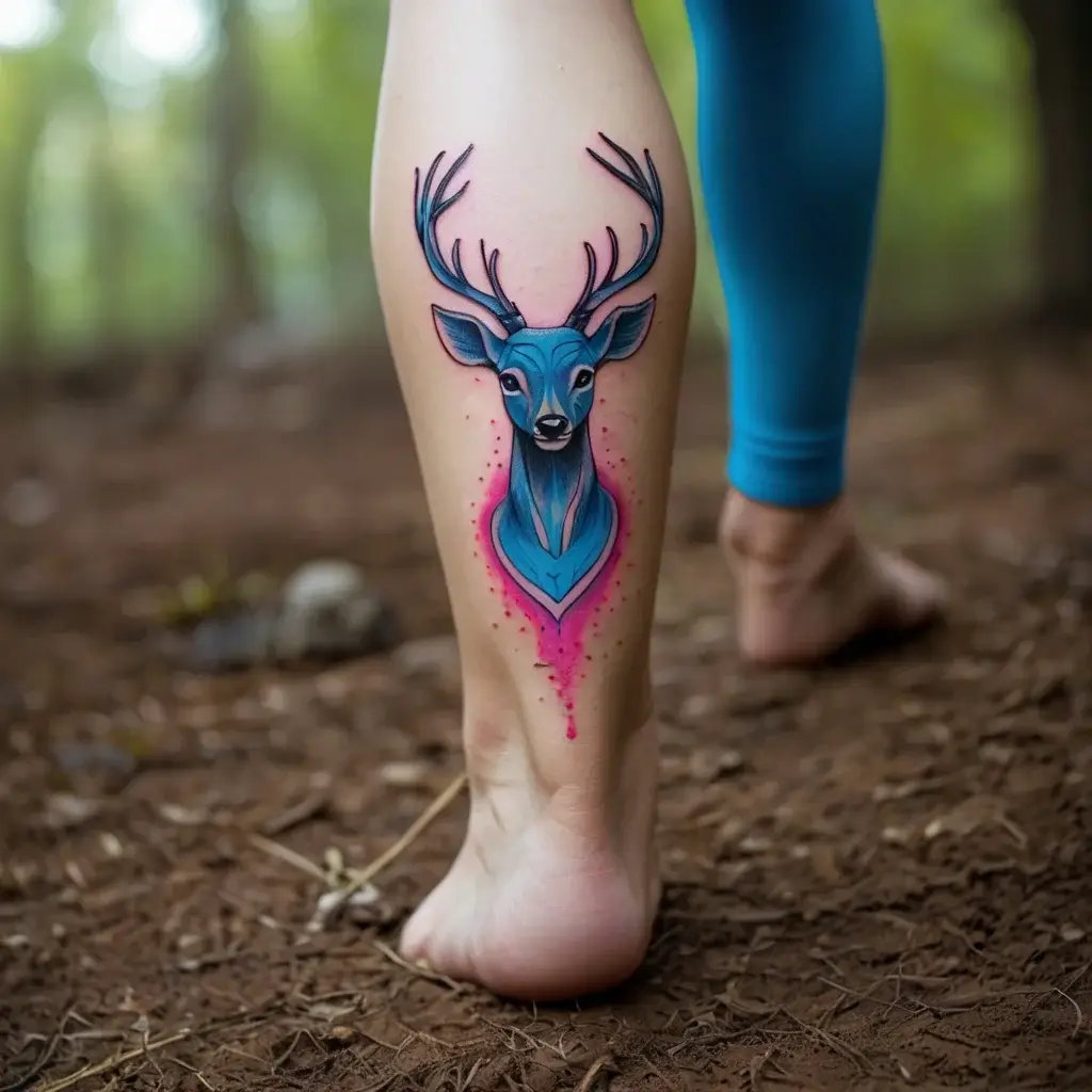 deer tattoo (73)