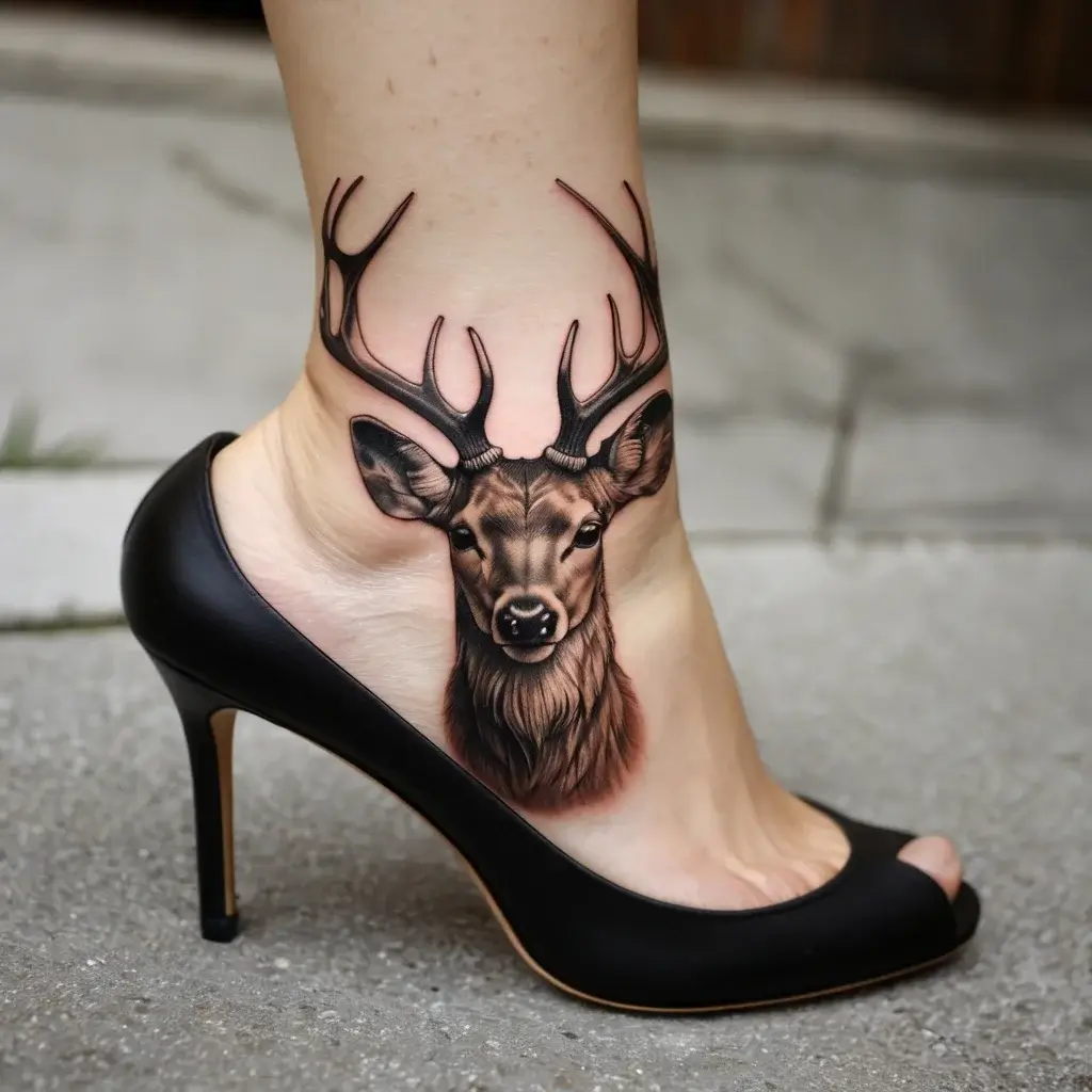 deer tattoo (76)