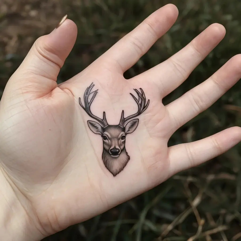 deer tattoo (84)