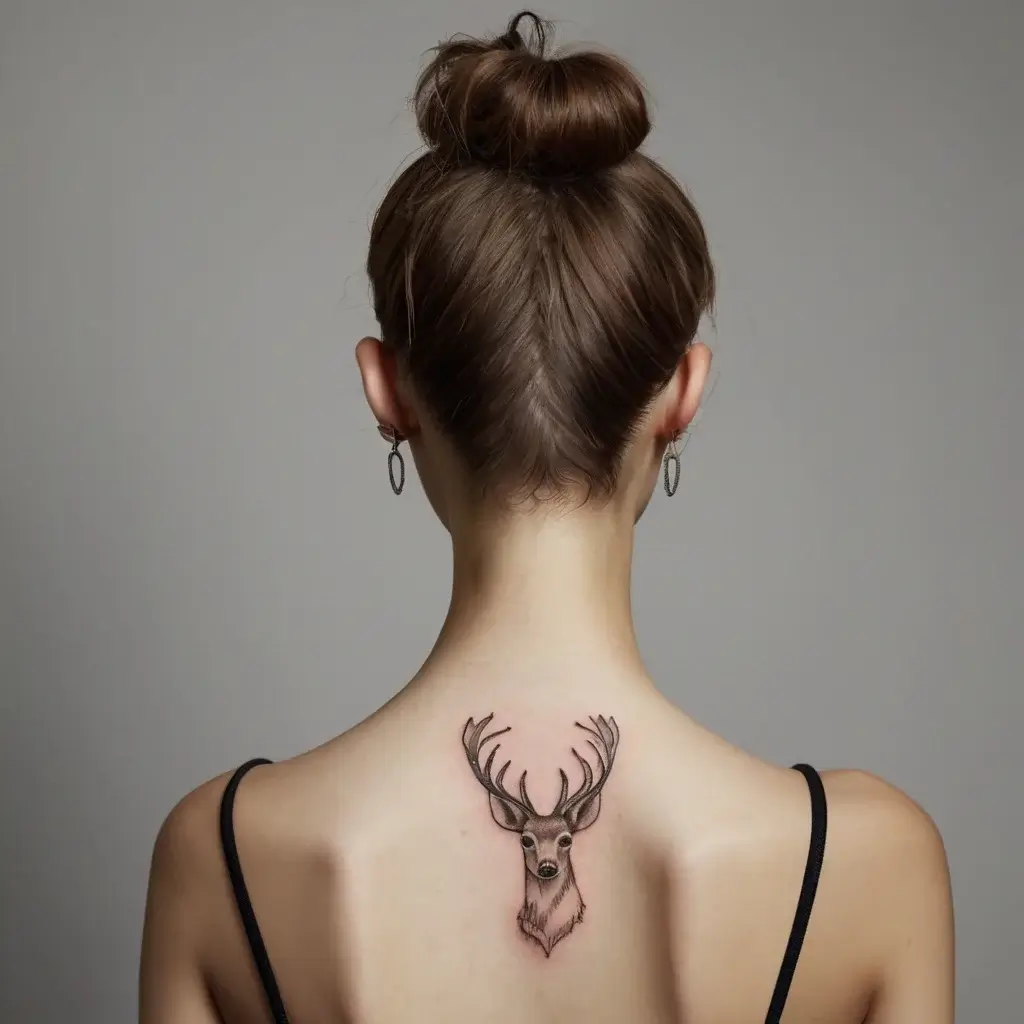 deer tattoo (86)