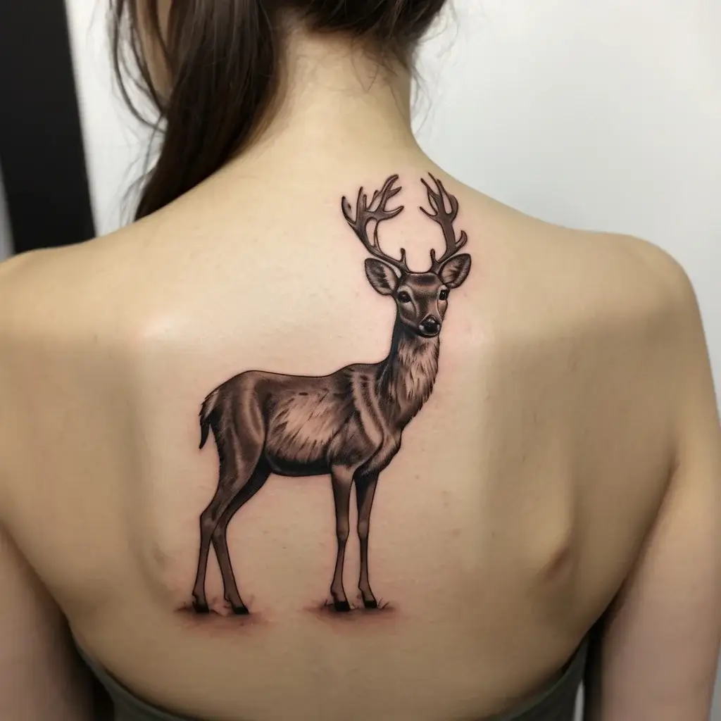 deer tattoo (89)