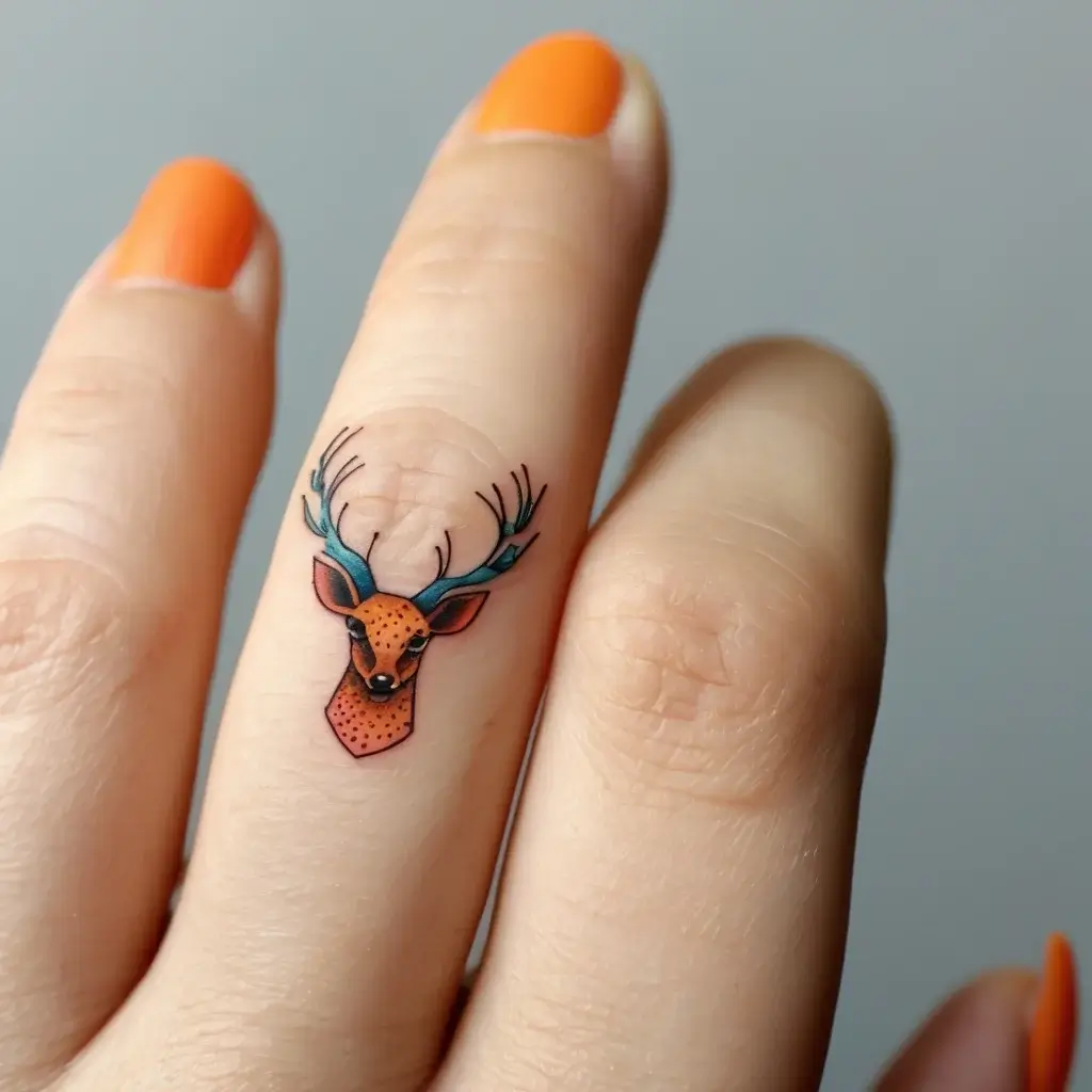 deer tattoo (9)