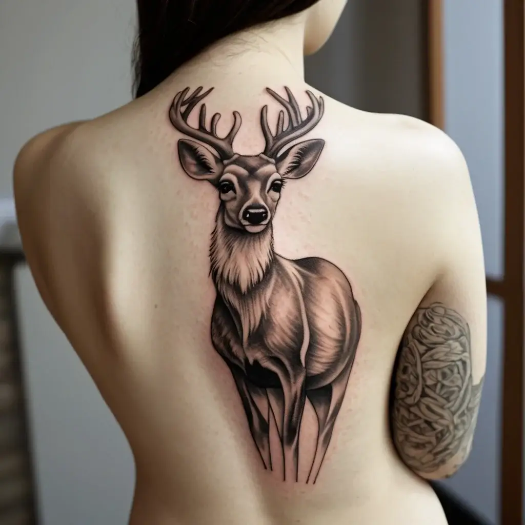 deer tattoo (91)