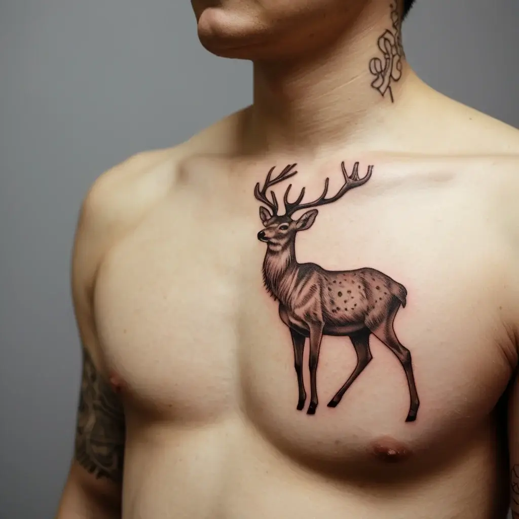 deer tattoo (96)