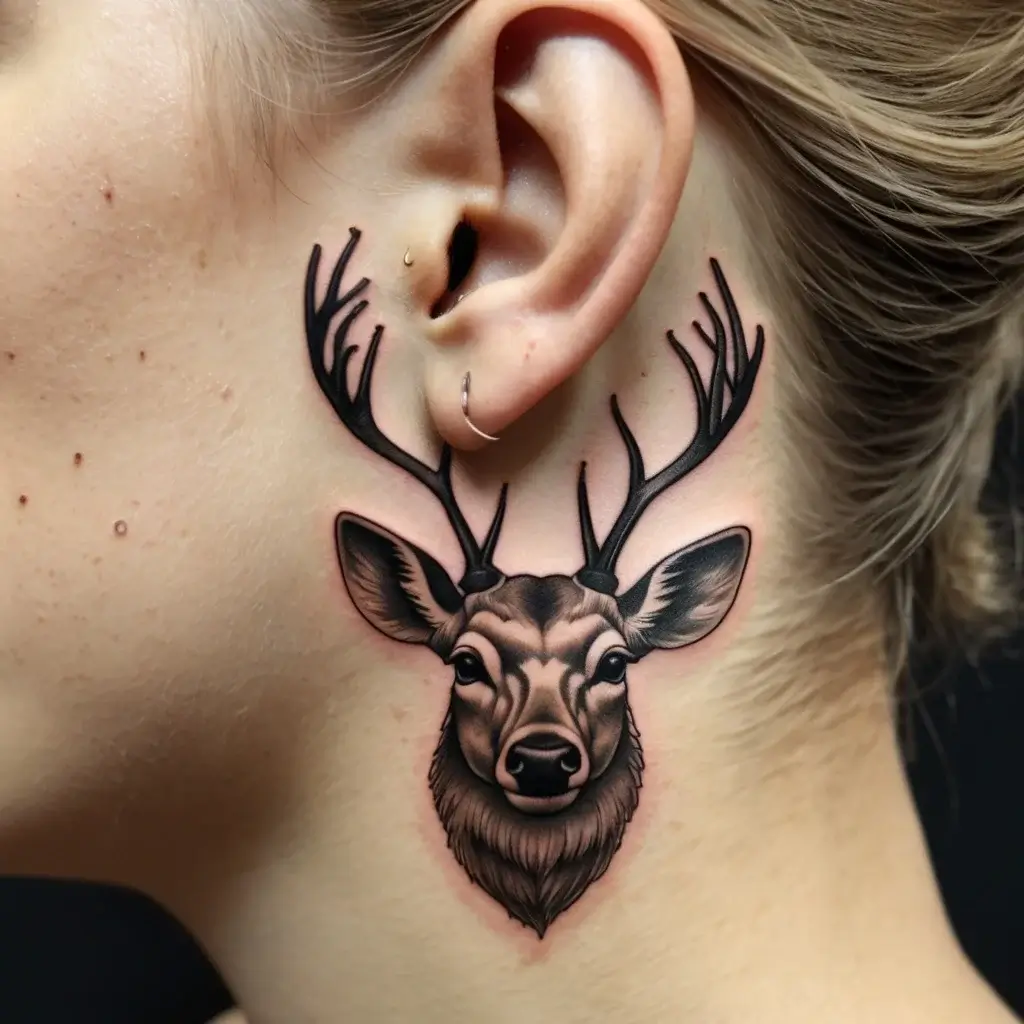 deer tattoo (97)