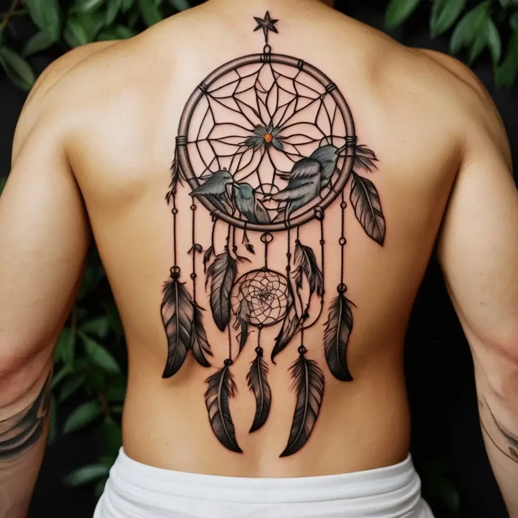 dream catcher tattoo (108)