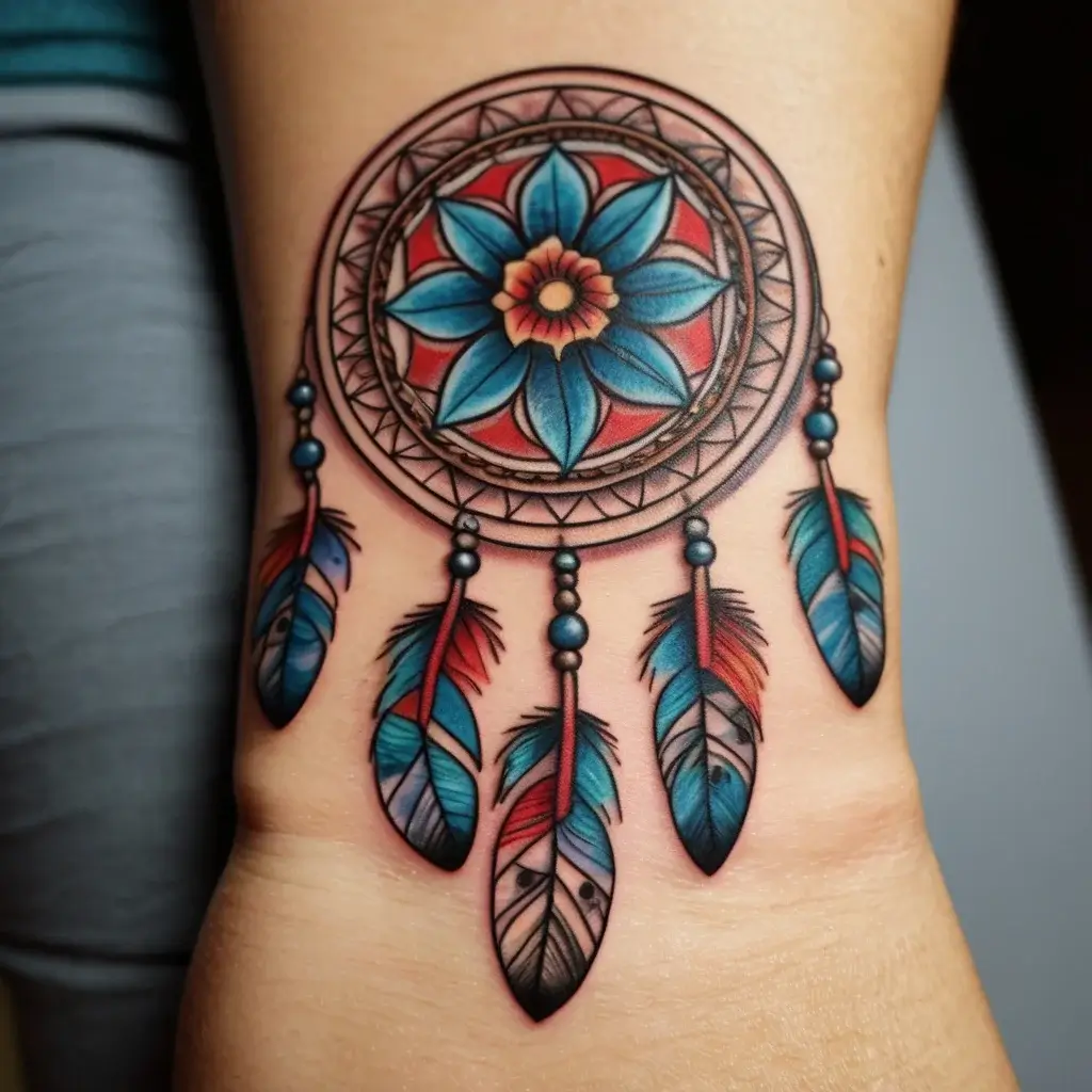 dream catcher tattoo (14)