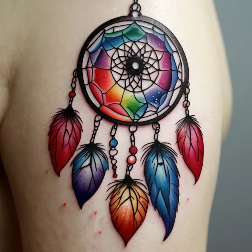 dream catcher tattoo (21)