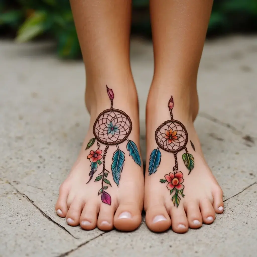 dream catcher tattoo (27)