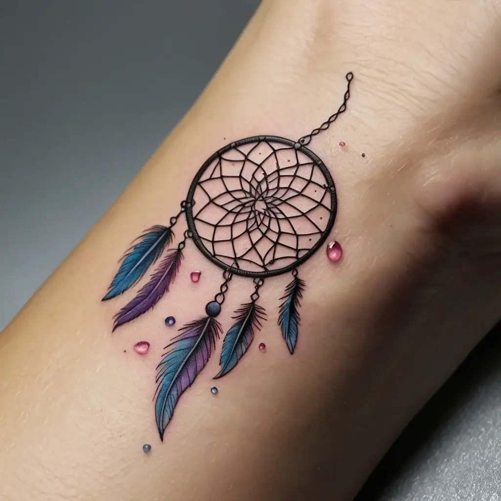 dream catcher tattoo (3)