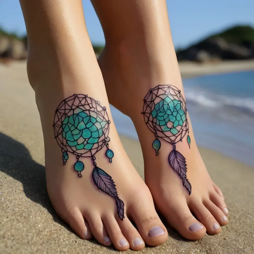 dream catcher tattoo (31)