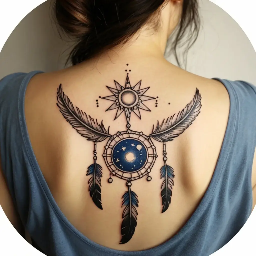 dream catcher tattoo (34)