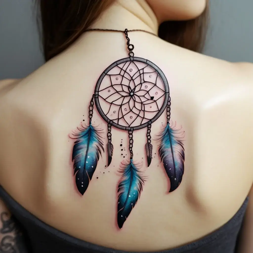 dream catcher tattoo (35)