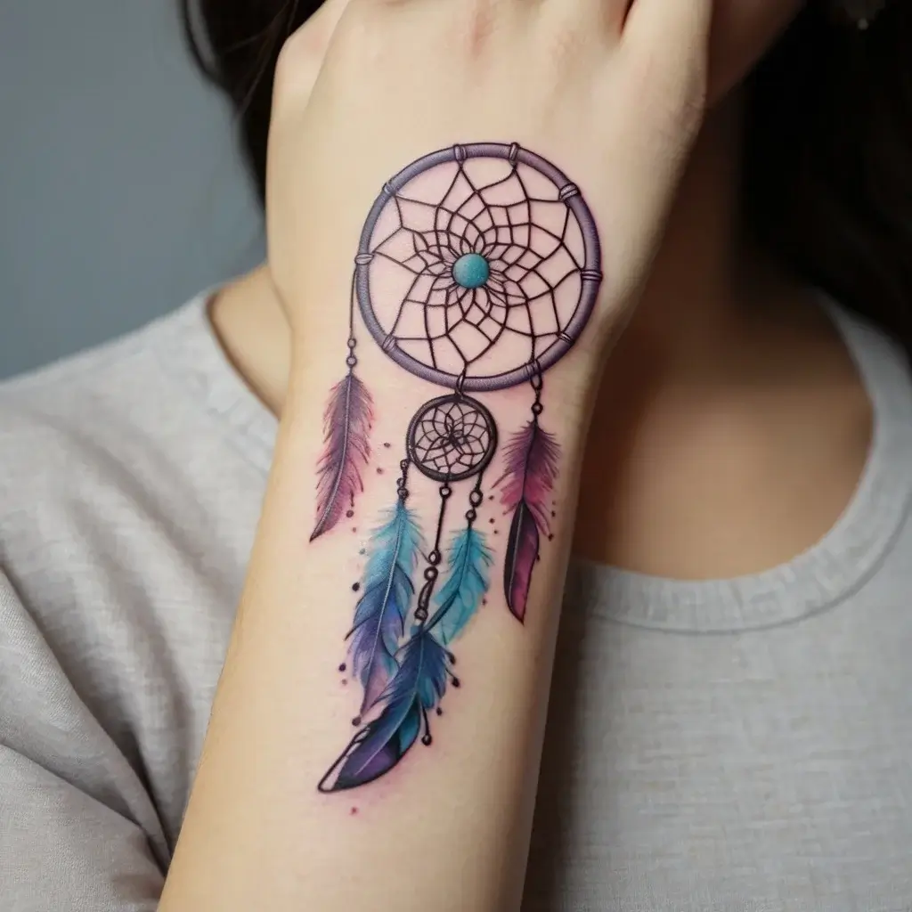 dream catcher tattoo (4)