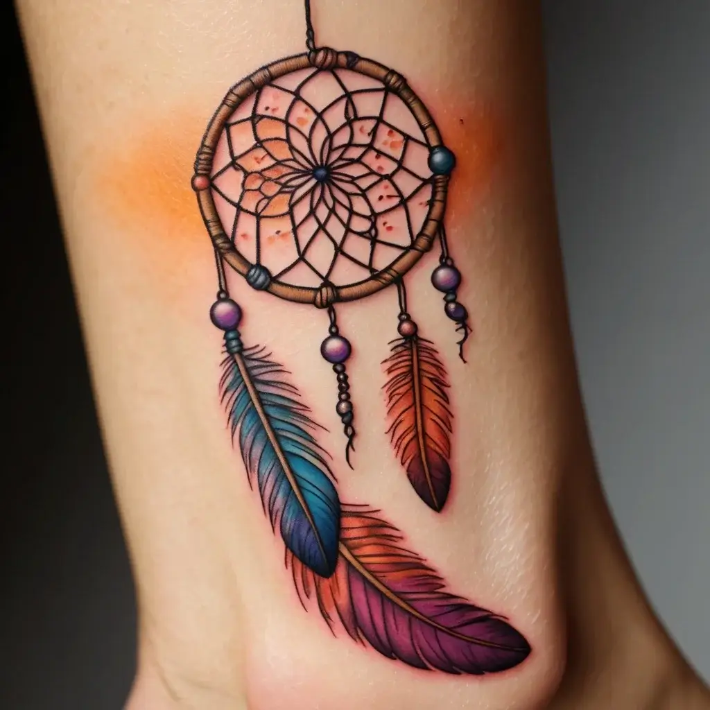 dream catcher tattoo (40)