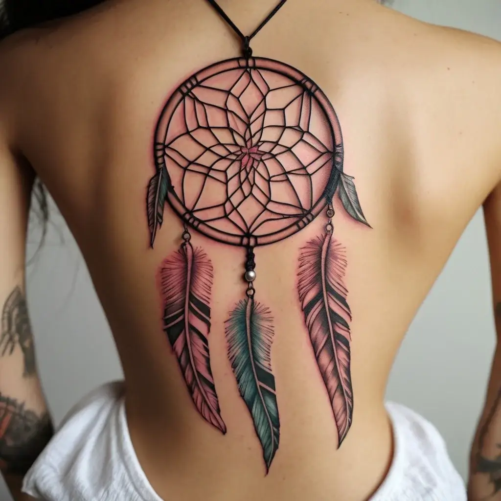 dream catcher tattoo (44)