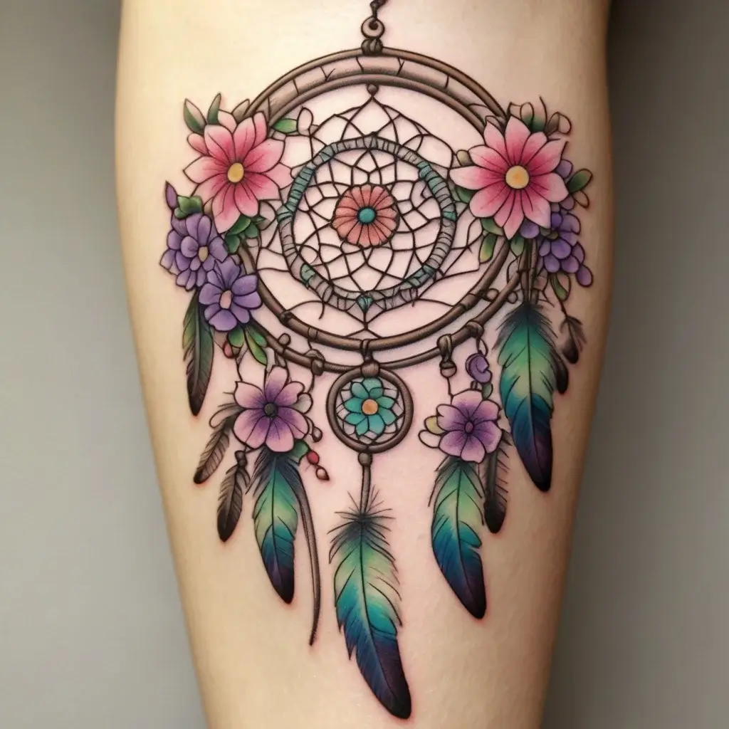 dream catcher tattoo (45)