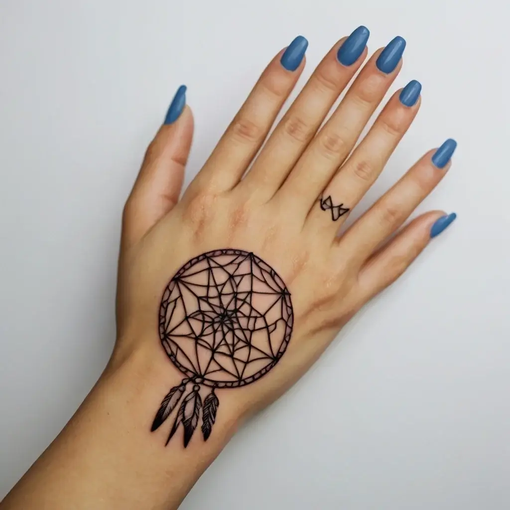 dream catcher tattoo (47)