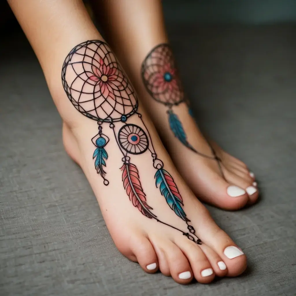 dream catcher tattoo (49)