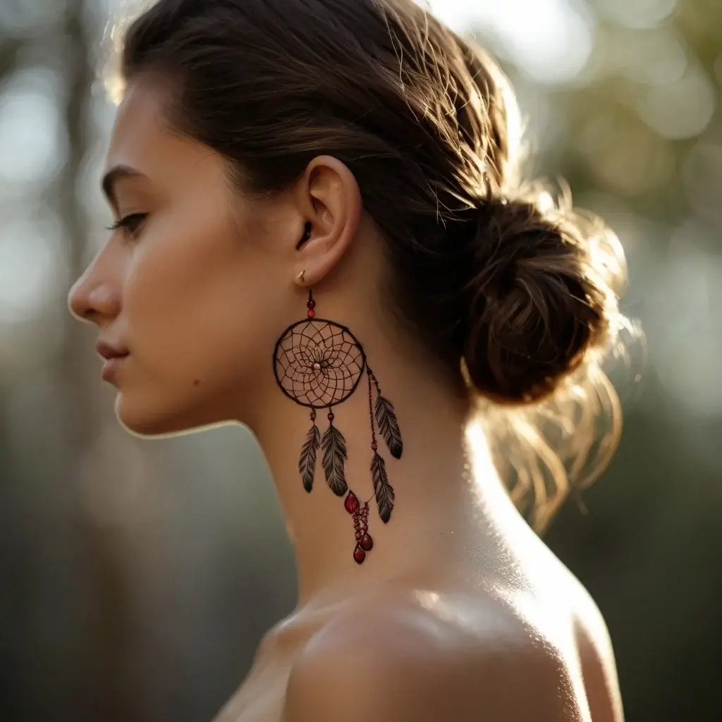 dream catcher tattoo (50)