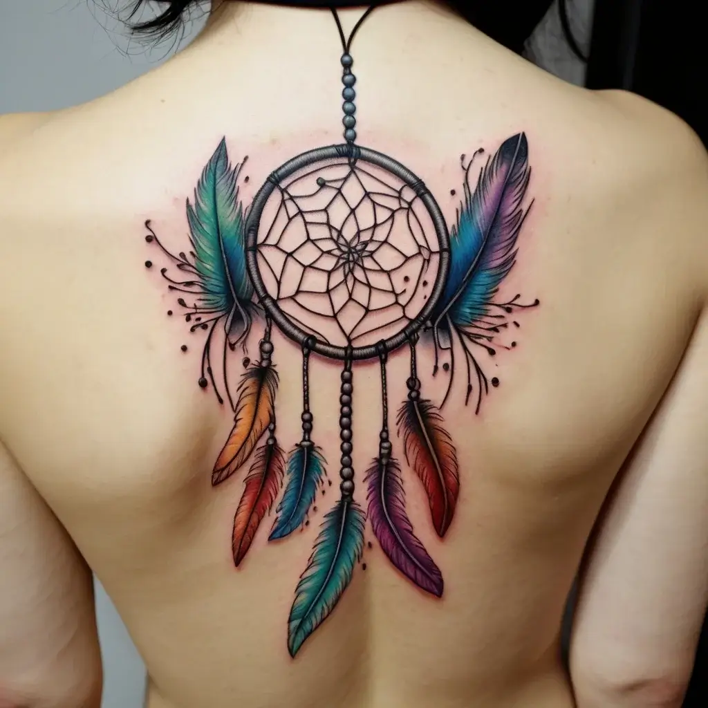 dream catcher tattoo (51)