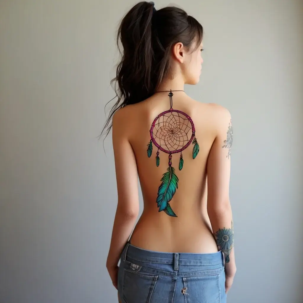 dream catcher tattoo (52)