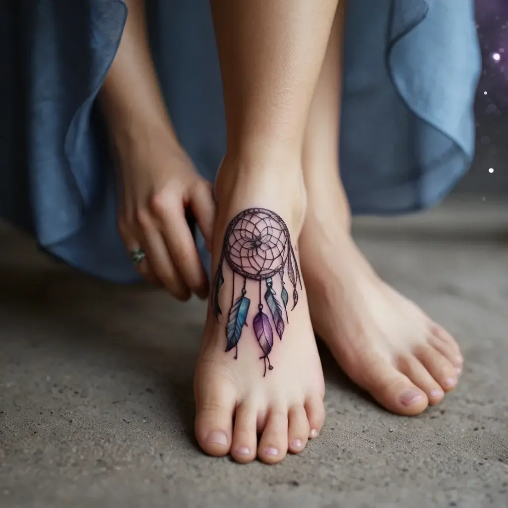 dream catcher tattoo (55)