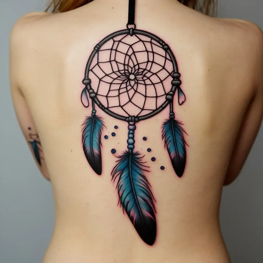 dream catcher tattoo (57)