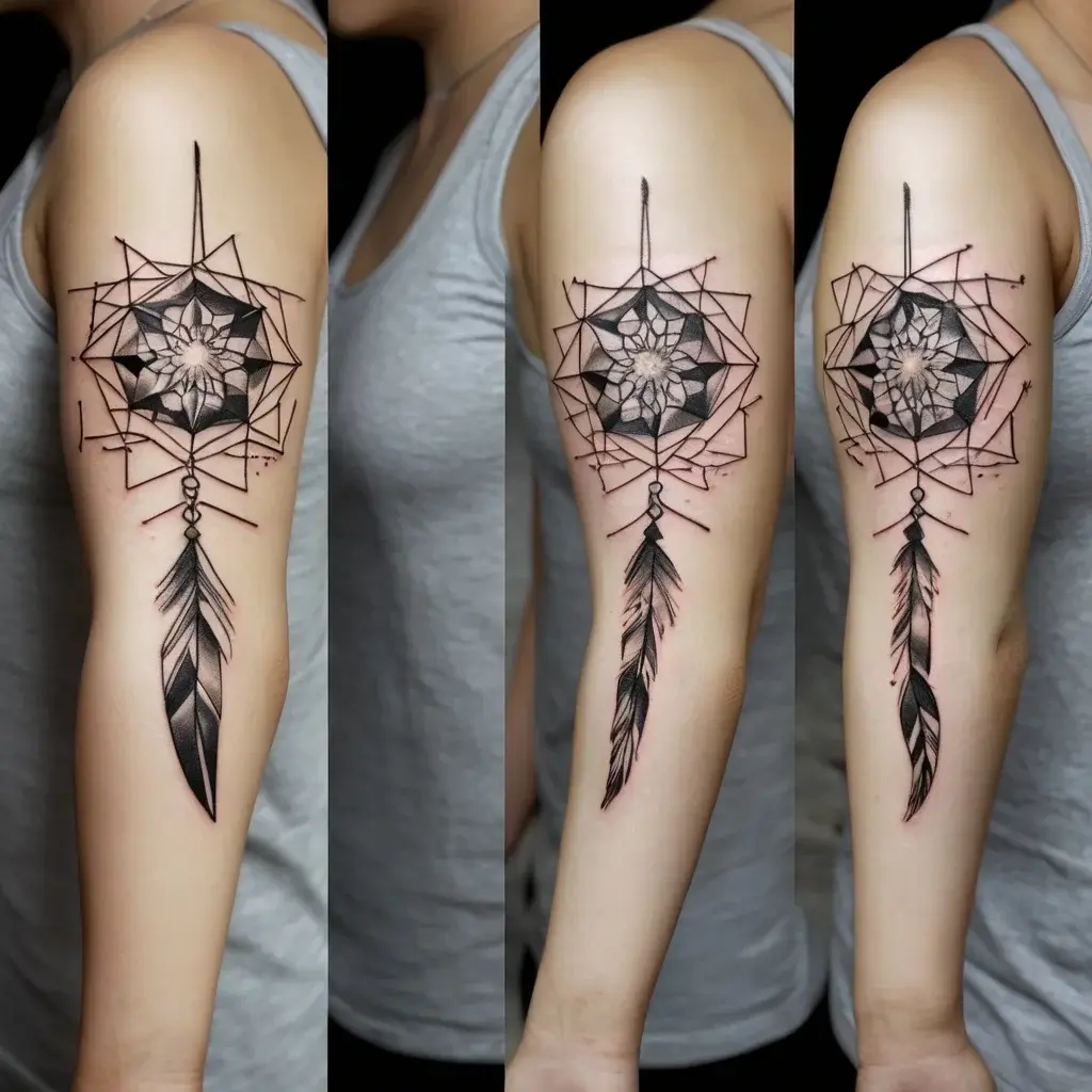 dream catcher tattoo (60)