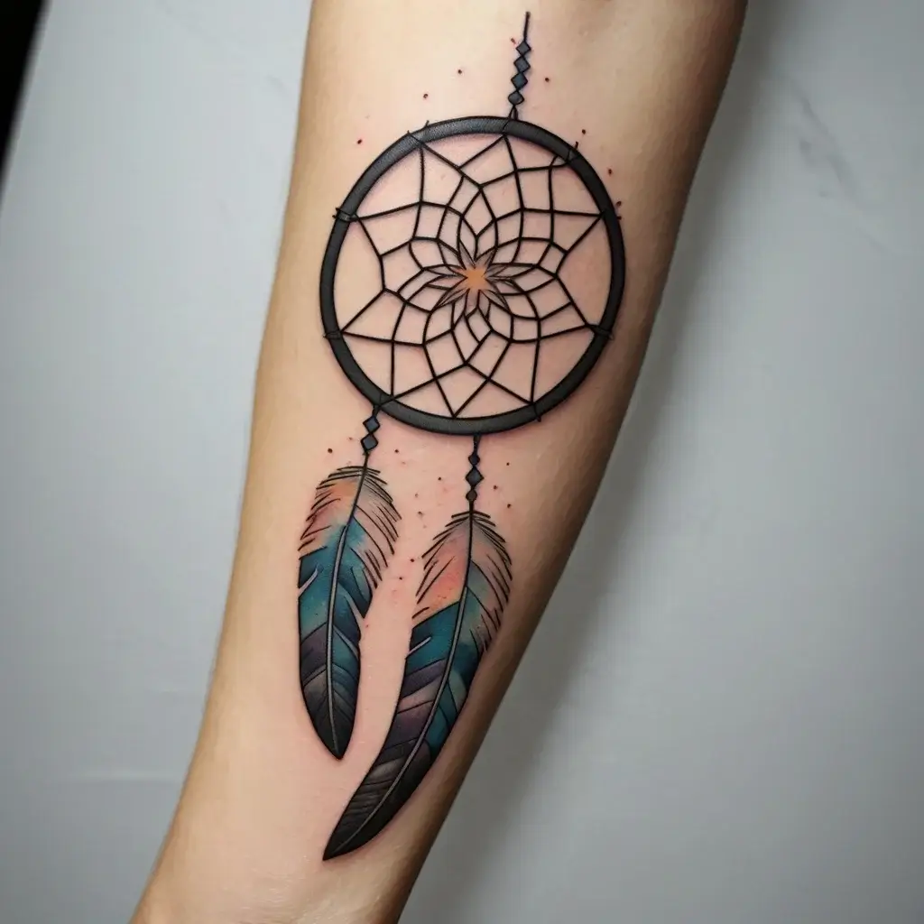 dream catcher tattoo (61)