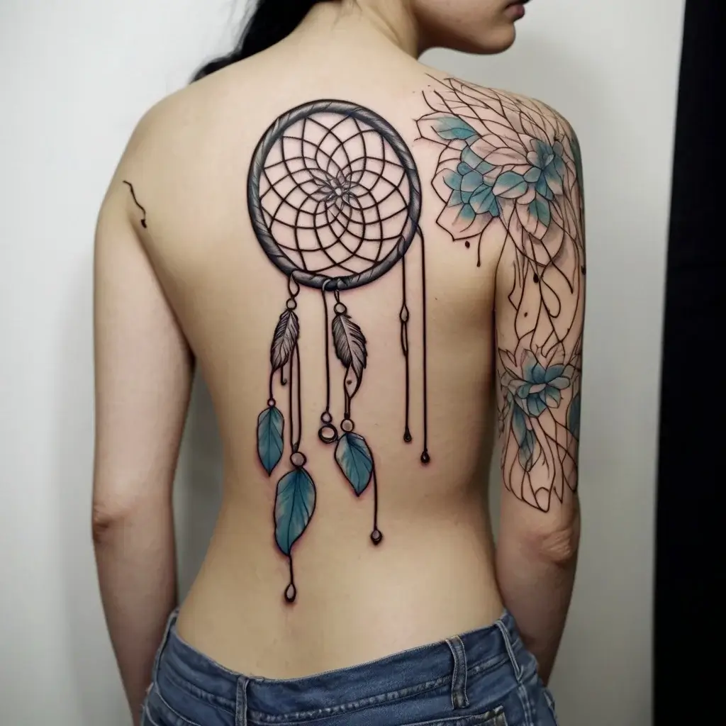 dream catcher tattoo (62)