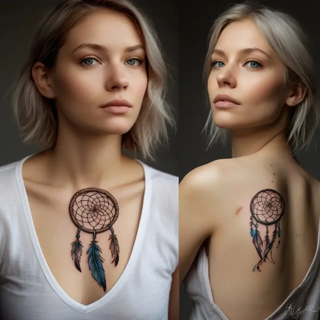 dream catcher tattoo (66)