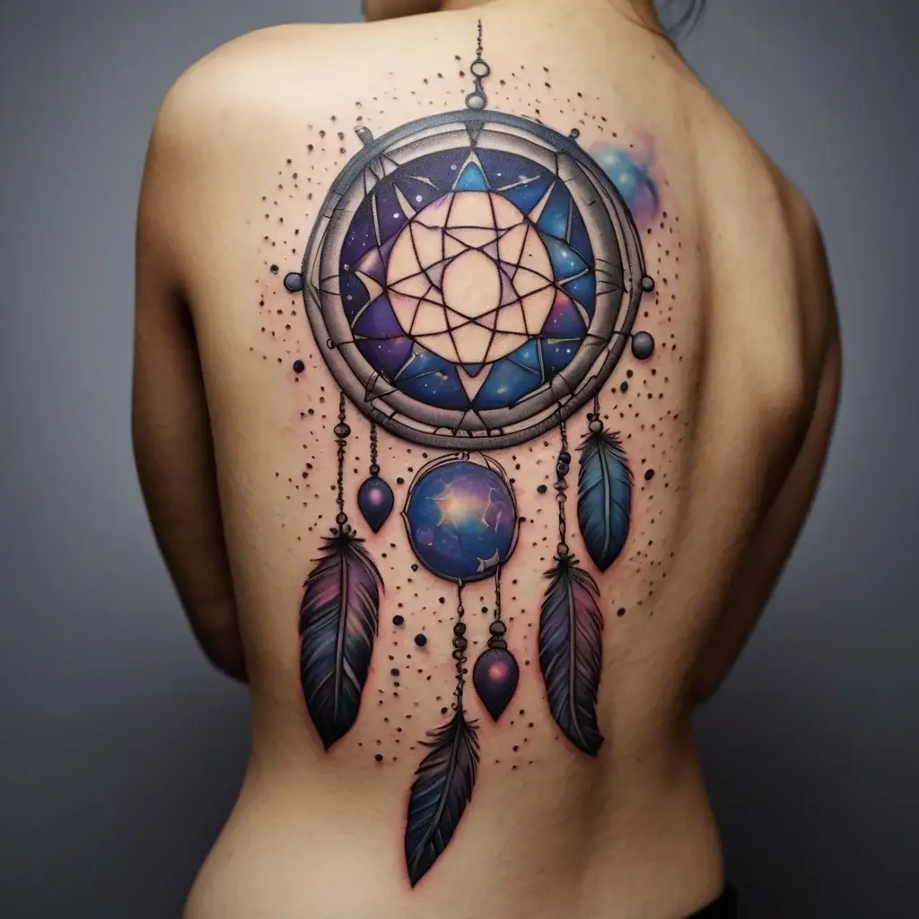 dream catcher tattoo (69)