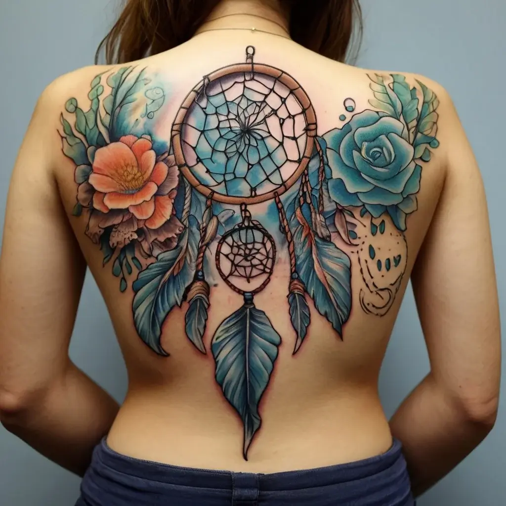 dream catcher tattoo (71)